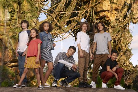 Bailey Bass, Duane Evans Jr., Jack Champion, Britain Dalton, Filip Geljo, Jamie Flatters, and Trinity Jo-Li Bliss in Ava