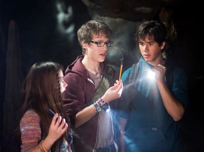 Katie Douglas, Nick Purcha, and Keean Johnson in Spooksville (2013)