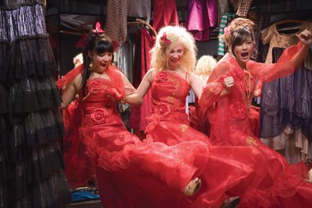 Juno Temple, Linzey Cocker, and Sophie Wu in Wild Child (2008)