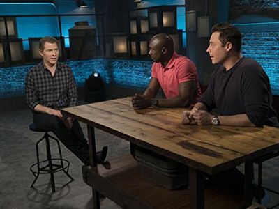 Bobby Flay, Jeff Mauro, and Eddie Jackson in Beat Bobby Flay (2013)