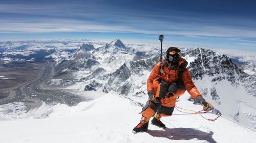 Alex Climbing the Southeast Ridge of Mt. Everest for 'THE QUEST' Series