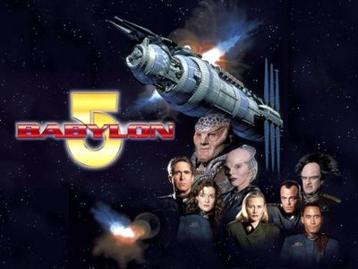 Mira Furlan, Andrea Thompson, Richard Biggs, Claudia Christian, Jerry Doyle, Peter Jurasik, Andreas Katsulas, and Michae