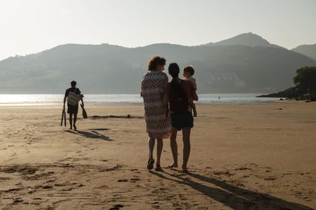 Susi Sánchez, Mikel Bustamante, and Laia Costa in Lullaby (2022)