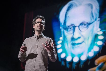 Filmmaker Martin Villeneuve at TED2013 in Long Beach, California.