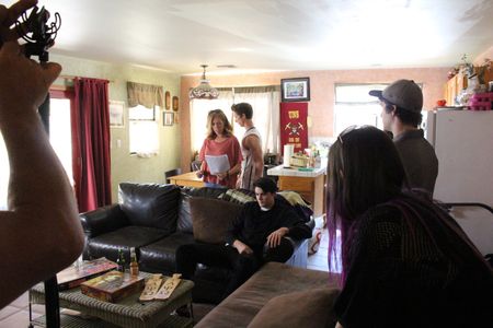 BTS picture of Jacob and Michael in, 