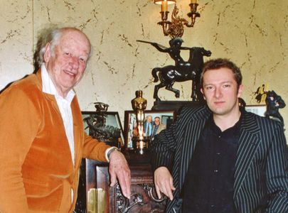 with Ray Harryhausen, London 2006.