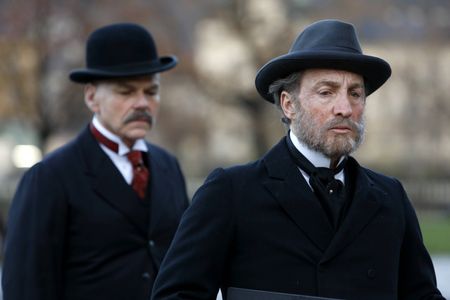 William Brand and Michael McElhatton in Genius (2017)