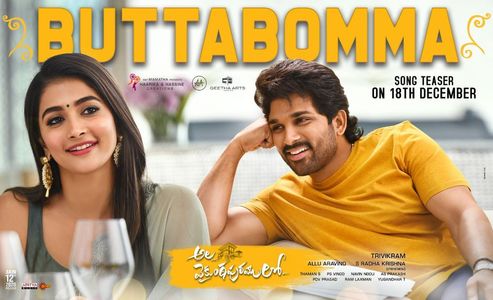 Allu Arjun and Pooja Hegde in Ala Vaikunthapurramuloo (2020)