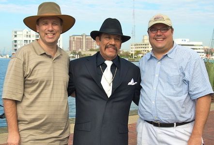 Danny Trejo, Kenneth Altman, and Douglas B. Maddox in The Bill Collector (2010)