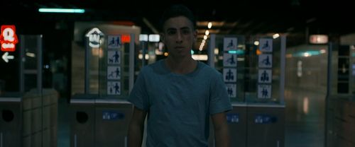 Aboubakr Bensaihi in Black (2015)