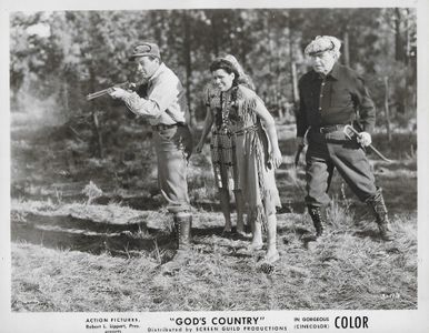 William Farnum, Helen Gilbert, Robert Lowery, and Estelita Zarco in God's Country (1946)