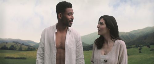 Lloyd Everitt and Razane Jammal in The Sandman (2022)
