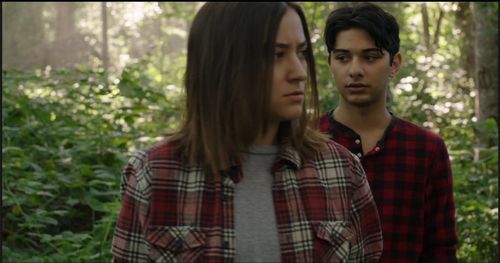 Zelda Williams and Mark Indelicato in Dead of Summer (2016)