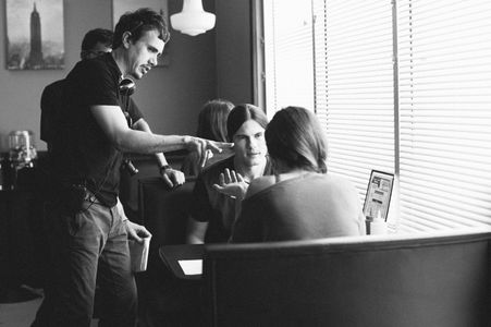 On set of 