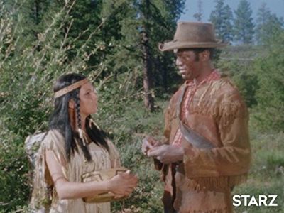 Mel Scott and Victoria Vetri in Death Valley Days (1952)