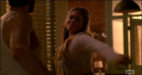 Jim Sturgess and Lorenza Izzo in Feed the Beast (2016)