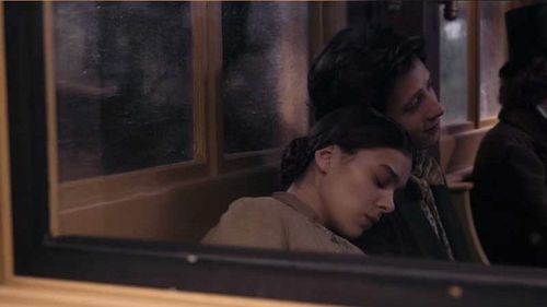 Hailee Steinfeld and Samuel Farnsworth in Dickinson (2019)