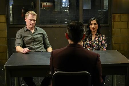 Anya Banerjee, Diego Klattenhoff and Charlie Semine in The Dockery Affair