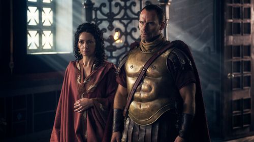 Still of Will Thorp and Joanne Whalley in A.D. The Bible Continues (2015)