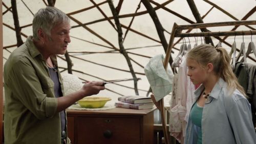 John Waters and Bindi Irwin in Return to Nim's Island (2013)