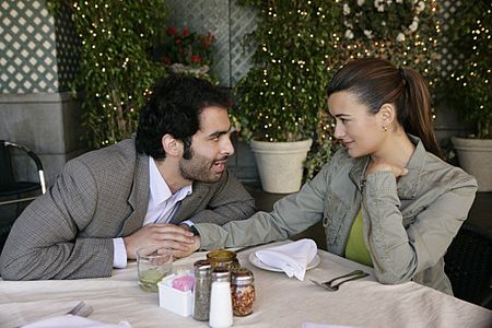 Cote de Pablo and Merik Tadros in NCIS (2003)