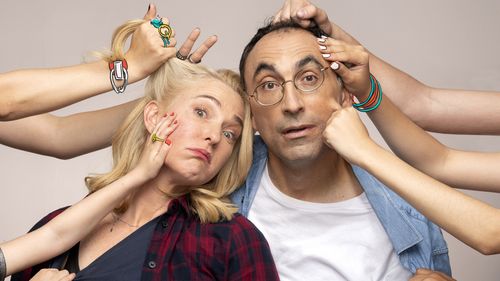 Israel Katorza and Maya Dagan in Ma Sheva (2021)