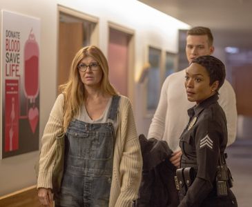 Angela Bassett, Connie Britton, and Oliver Stark in 9-1-1 (2018)