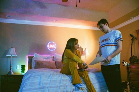 Brandon Stewart and Emily Giannozio in I Love U (2023)