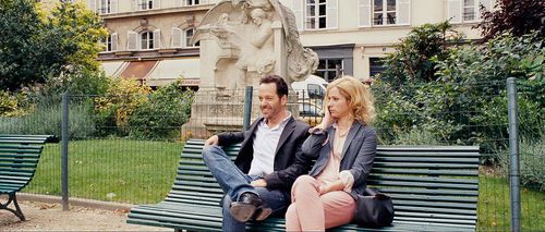 Nora Tschirner and Stéphane Debac in Girl on a Bicycle (2013)