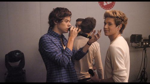 Harry Styles and Niall Horan in One Direction: This Is Us (2013)