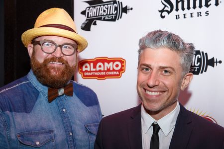 Robert Boocheck at an event for ABCs of Death 2 (2014)