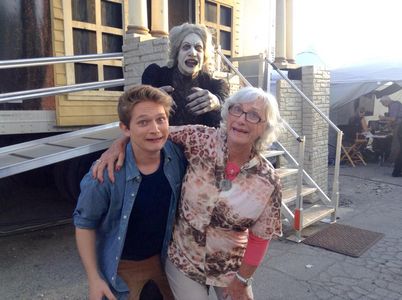On set for with my awesome 