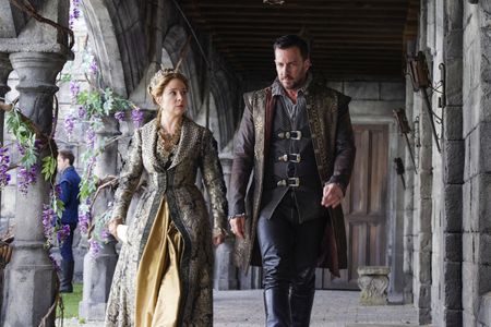 Megan Follows and Craig Parker in Reign (2013)