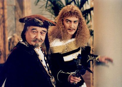 Vladimír Dlouhý and Josef Vinklár in O princezne z Rimini (1999)