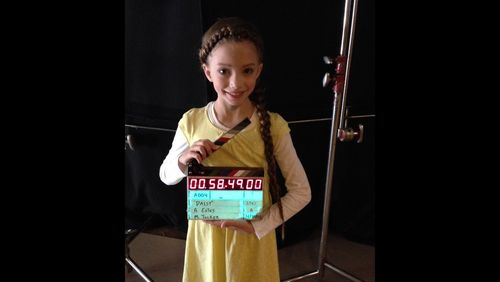 On set of 