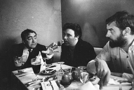 Ray Galton, Tony Hancock, and Alan Simpson