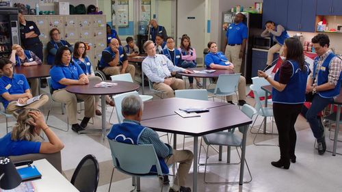 Steve Agee, Mark McKinney, Irene White, America Ferrera, Ben Feldman, Colton Dunn, Kelly Schumann, Kaliko Kauahi, Jon Ba
