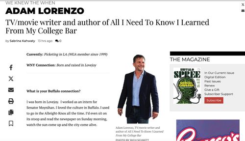 Adam Lorenzo's College Survival Guide: 