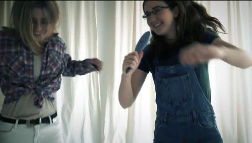 Cailyn in the Hoop Home Camera commercial.