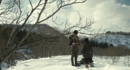 Shinnosuke Mitsushima and Kokone Hamada in Oshin (2013)