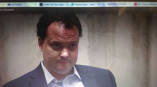 Giving an FBI deposition on 