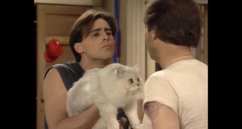 Matt LeBlanc and Joseph Bologna in Married... with Children (1987)