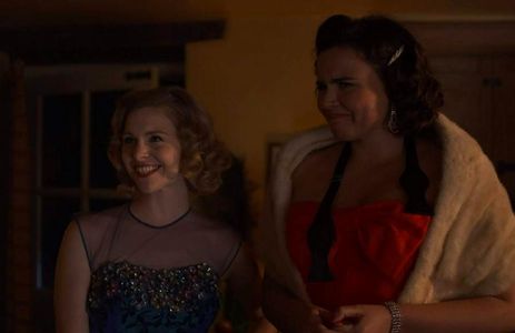 Emer Kenny and Miranda Hennessy in Father Brown (2013)