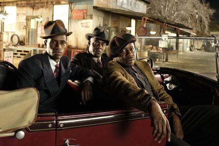 Malcolm Barrett, Paterson Joseph, and Kamahl Naiqui in Timeless (2016)