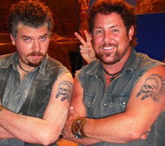 Steve Schriver stunt Doubling Danny McBride on Land Of The Lost.