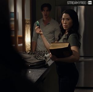 Vanessa Kai and Ben Levin in Kung Fu and Betrayal