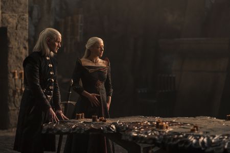 Matt Smith and Emma D'Arcy in House of the Dragon (2022)