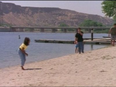 Nakia Burrise and Austin St. John in Power Rangers Zeo (1996)