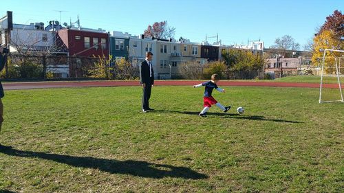 Soccer with Warren
