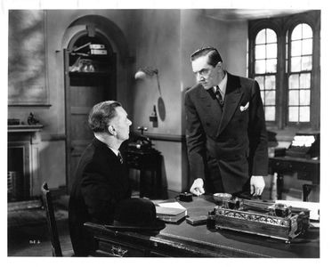 Bela Lugosi and Gerald Pring in The Human Monster (1939)